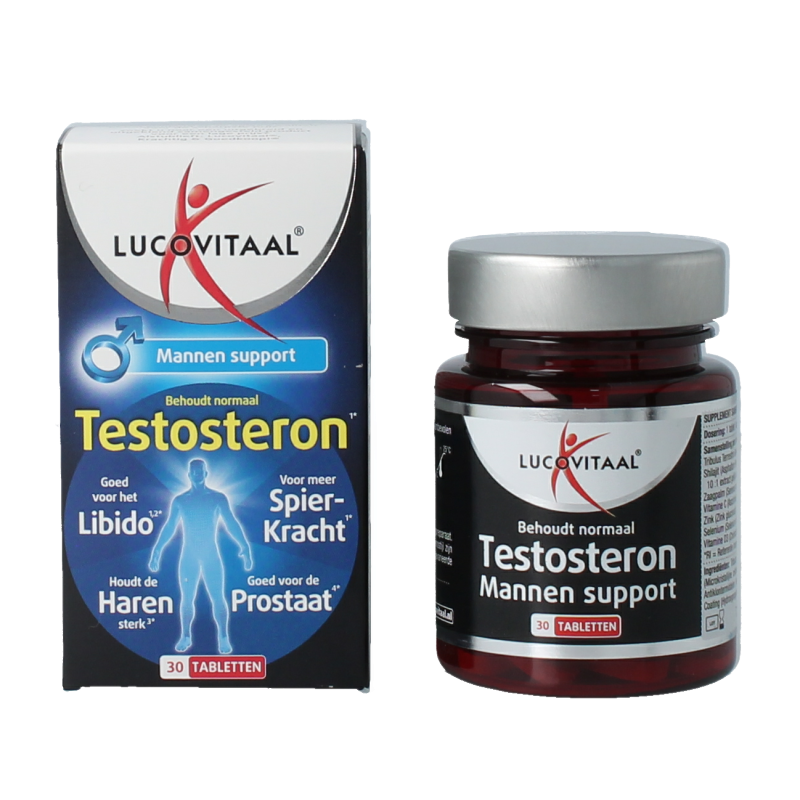Lucovitaal Testosteron mannen support 30 Tabletten
