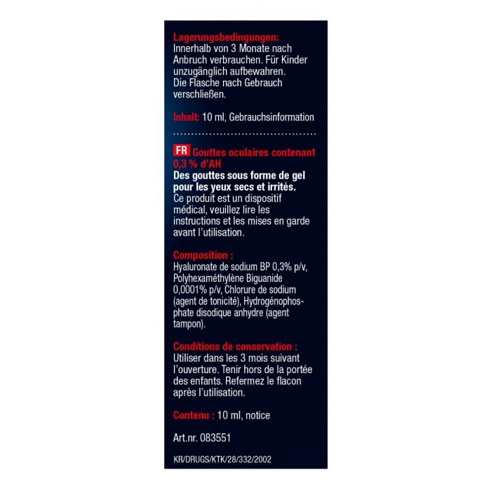 Lucovitaal Oogdruppels droge pijnlijke ogen 10 Milliliter