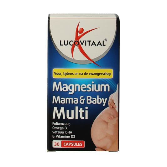 Lucovitaal Magnesium mama & baby multi 30 Capsules