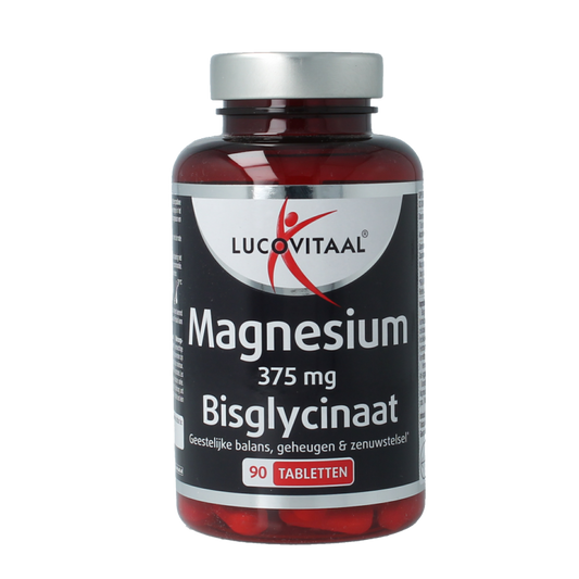 Lucovitaal Magnesium 375mg bisglycinaat 90 Tabletten