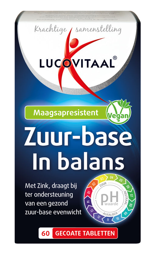 Lucovitaal Zuurbase tabletten 50 Tabletten