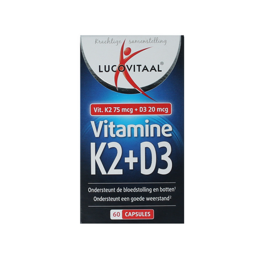 Lucovitaal Vitamine K2 + D3 60.00 Capsules