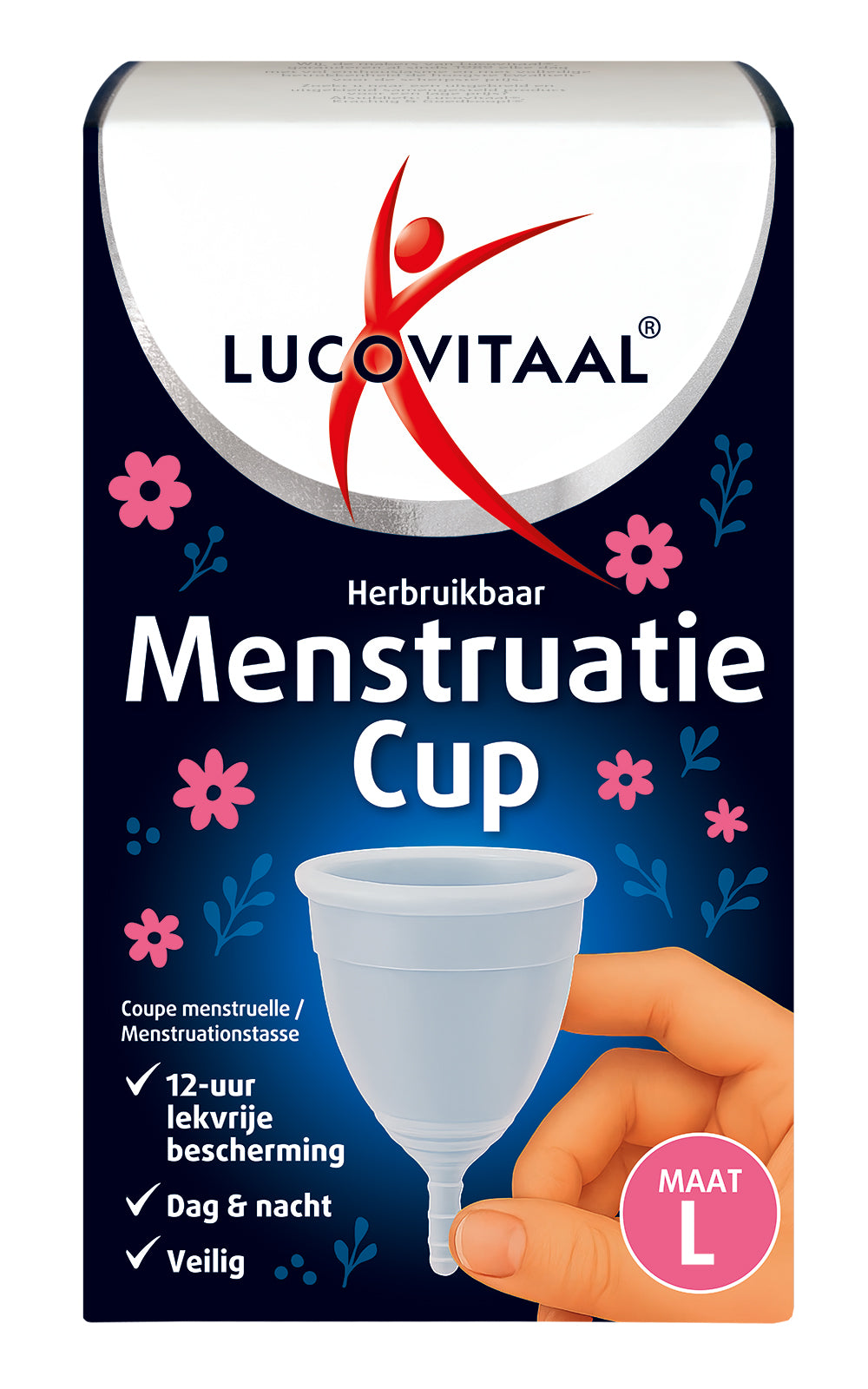 Lucovitaal Menstruatiecup maat L 1.00 Stuks