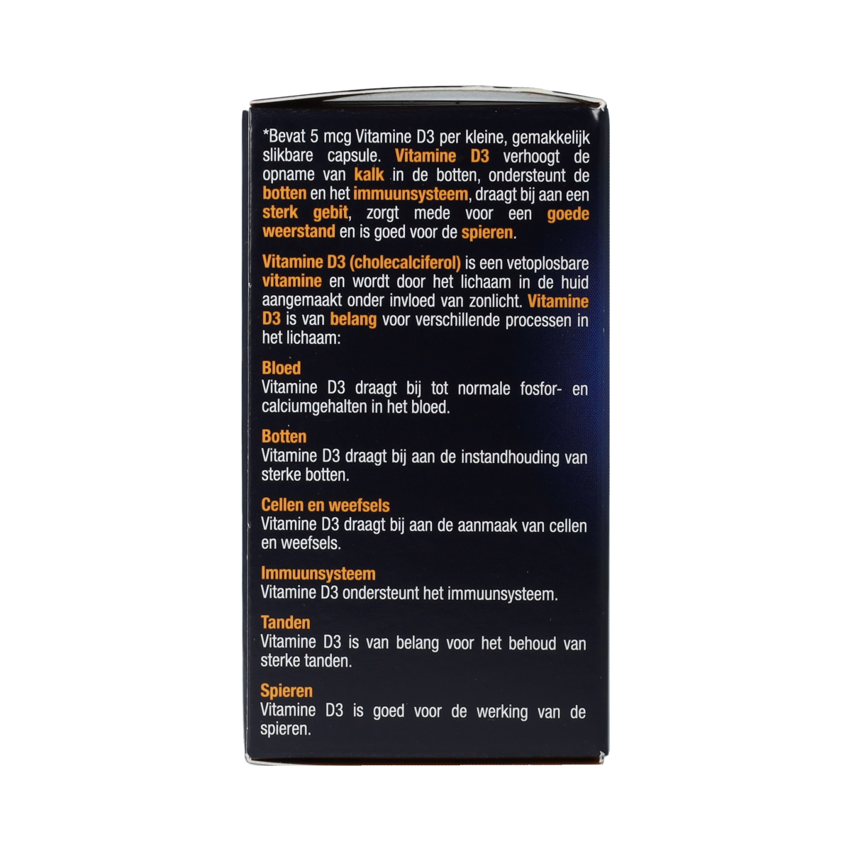 Lucovitaal D3 Vitamine 100% 100.00 Capsules