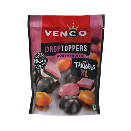 Venco Droptoppers fruitig 225.00 Gram