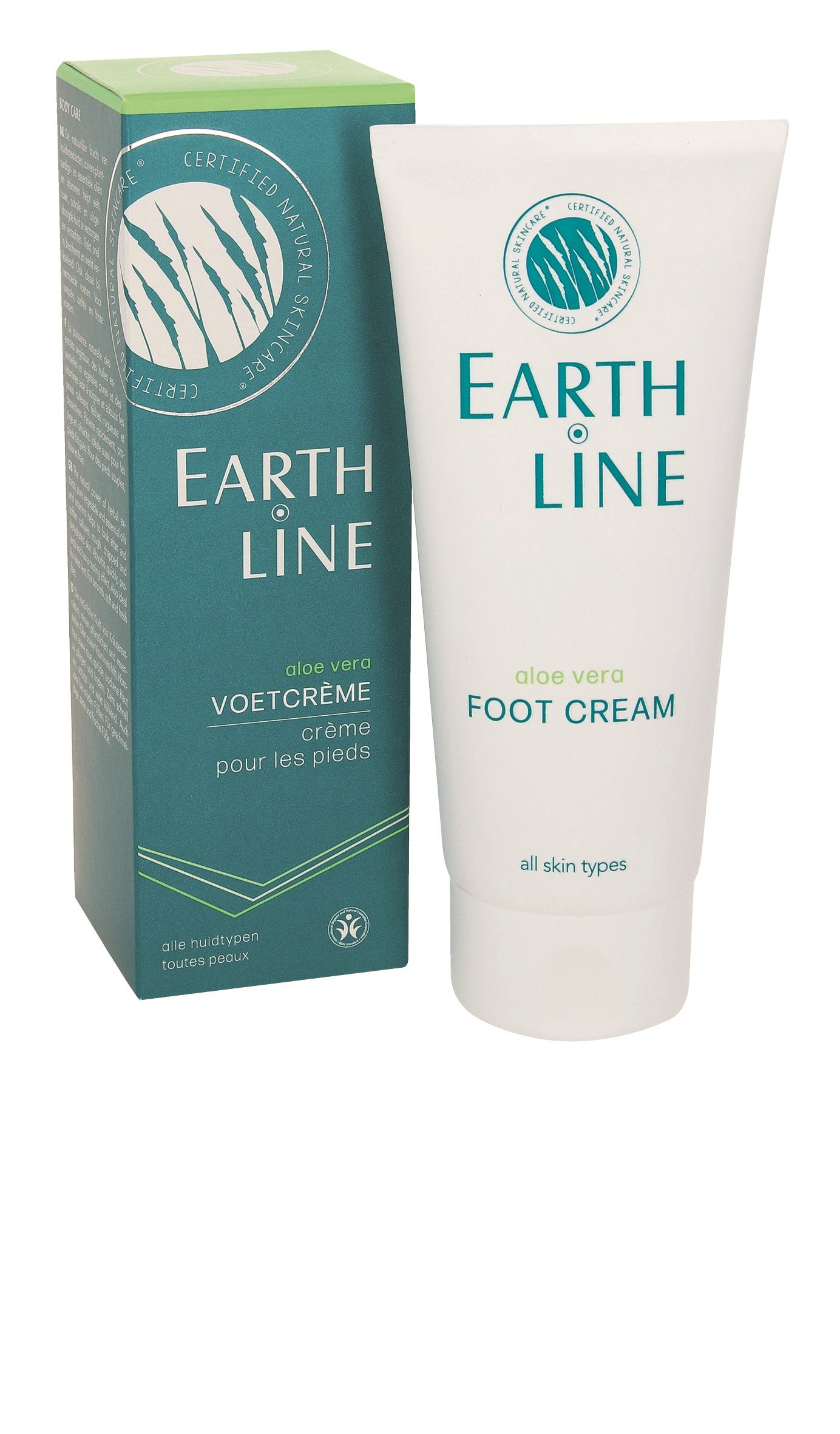 Earth Line Aloe vera voetcreme 100.00 Milliliter
