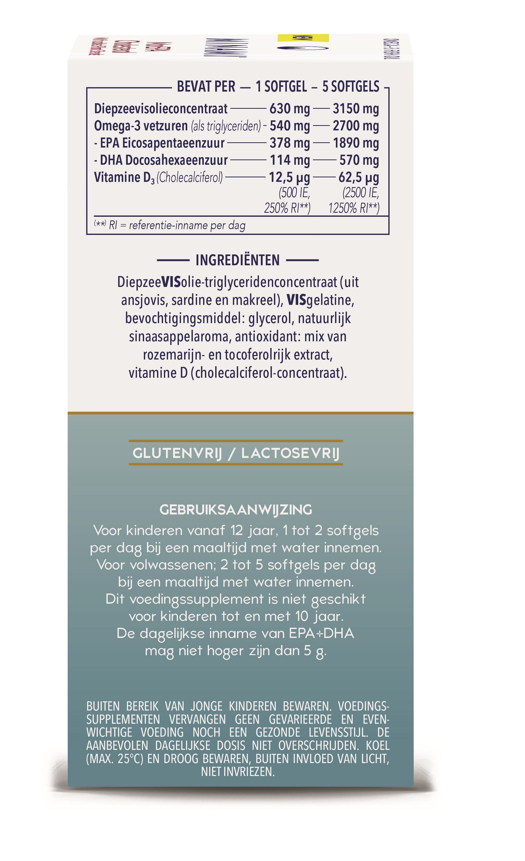 Minami MorEPA platinum mini + vitamine D3 90.00 Softgels