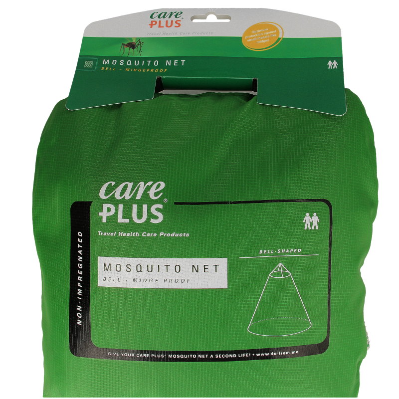 Care Plus Mosquito net midge proof bell 2-persoons  1 Stuks