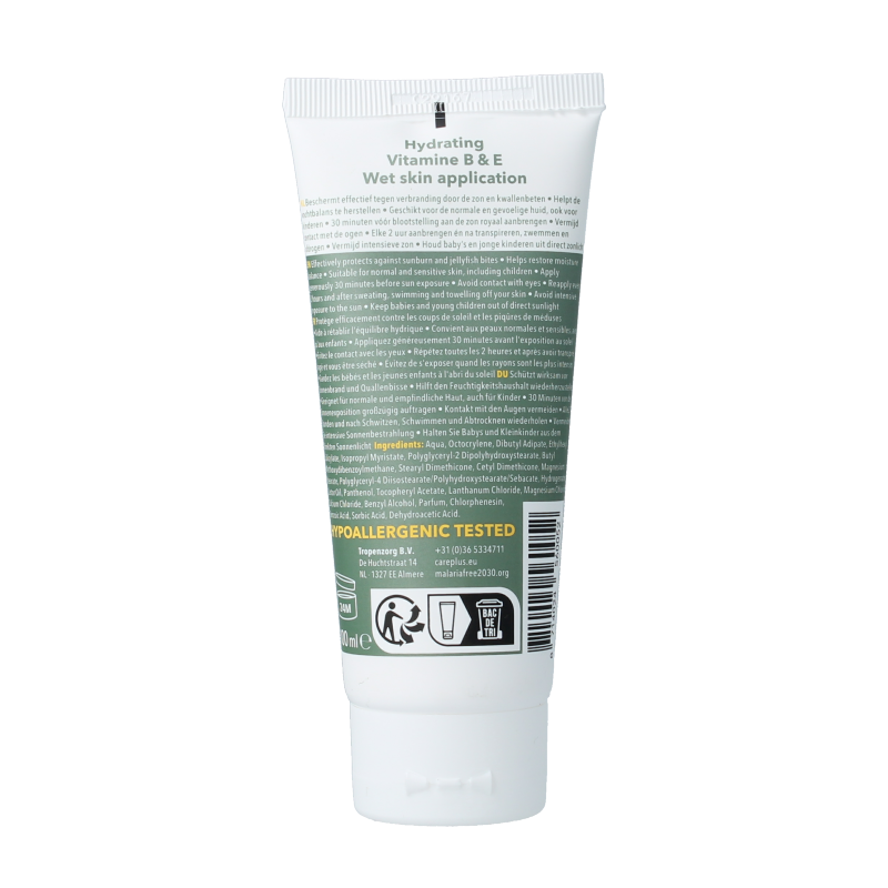 Care Plus Sun protect SPF50 tube 100 Milliliter