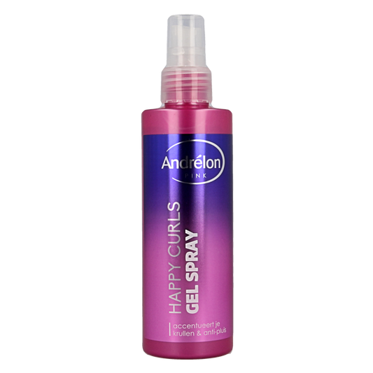 Andrelon Pink gelspray happy curls 200 Milliliter