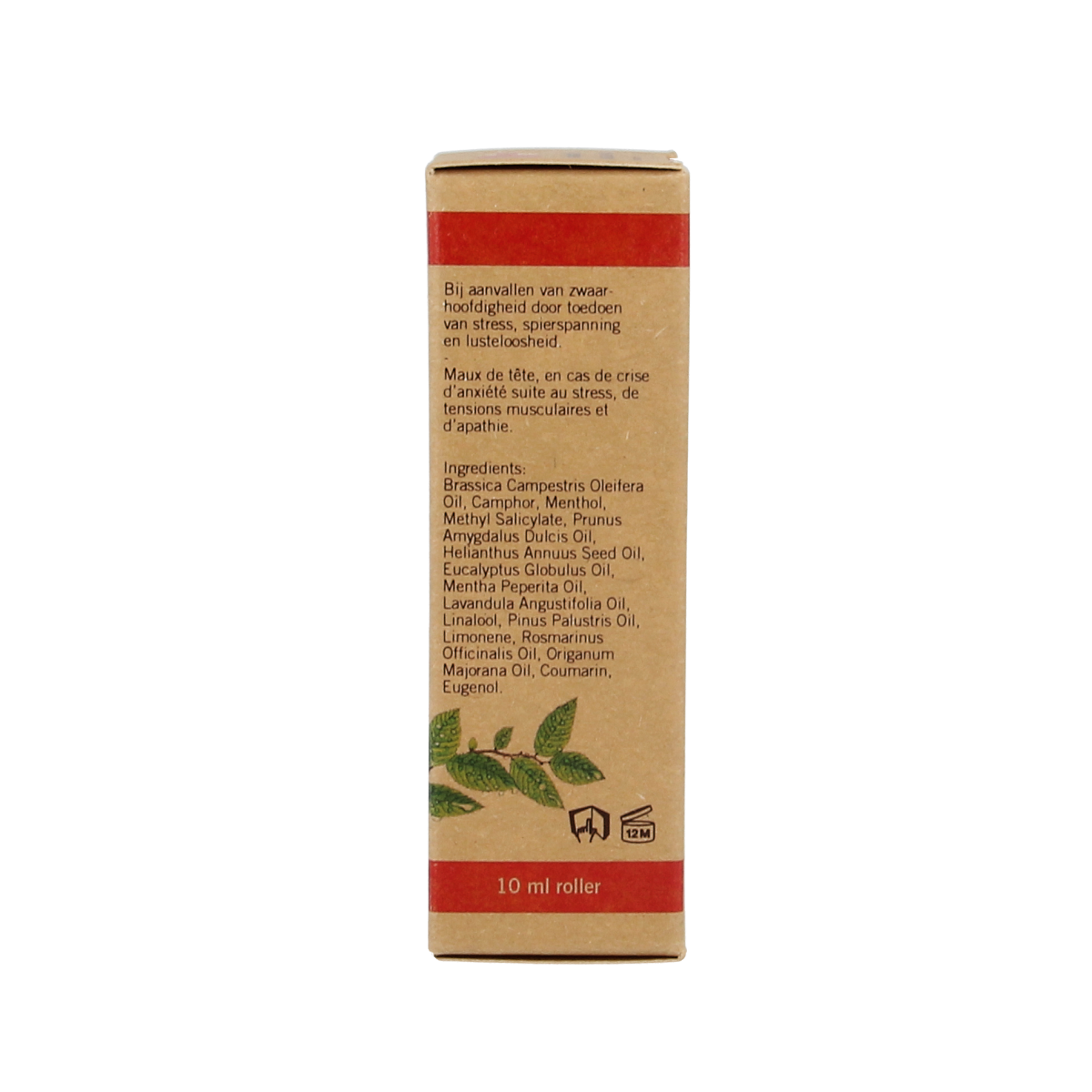 Aromed Megrana hoofdroller in 10ml, a body care product with a sleek rollerball applicator for targeted relief.