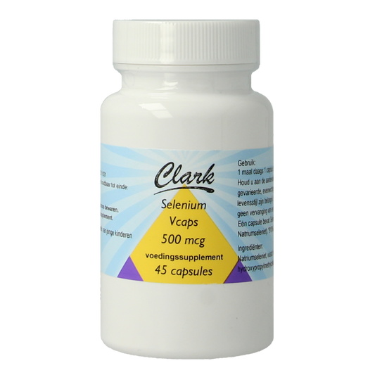 Clark Selenium 500mcg (Natrium Seleniet) 45.00 Capsules