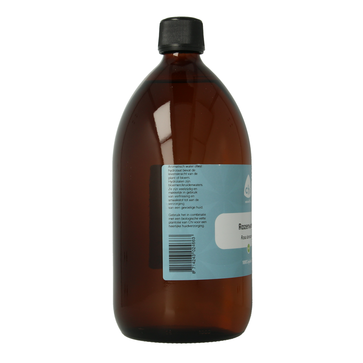 Chi Roos hydrolaat rozenwater bio 1.00 Liter