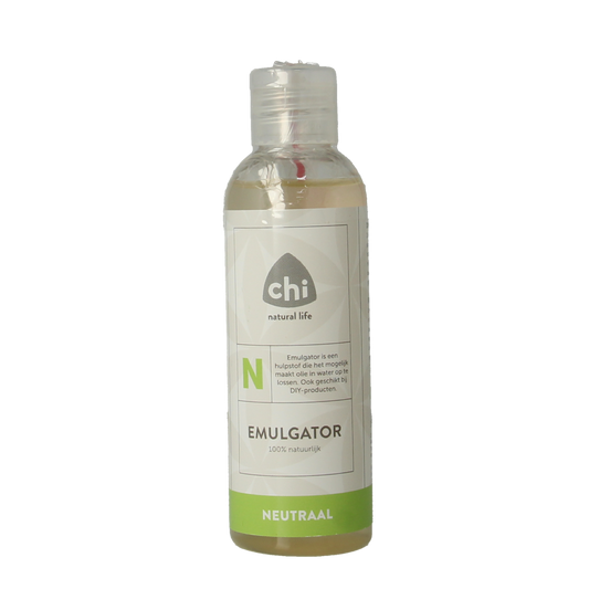 Chi Emulgator eco bio herbal preparation in 100ml bottle, natural eco-friendly herbal supplement from Chi brand.