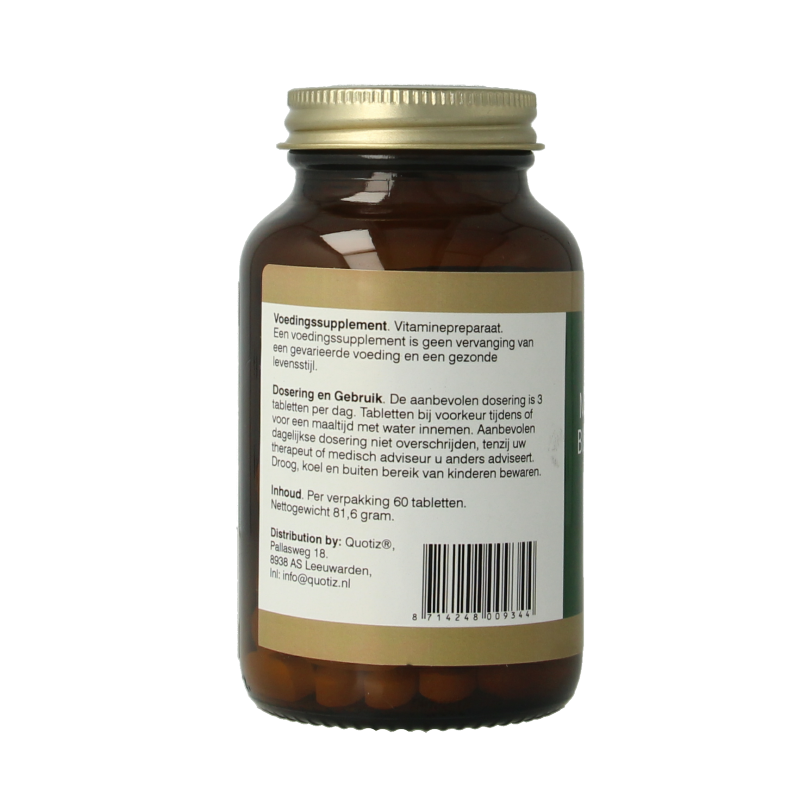 Natupharma Magnesium bisglycinaat 125mg 60 Tabletten