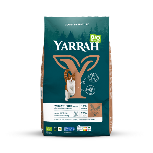 Yarrah Kattenvoer wheat-free bio 10.00 Kilogram