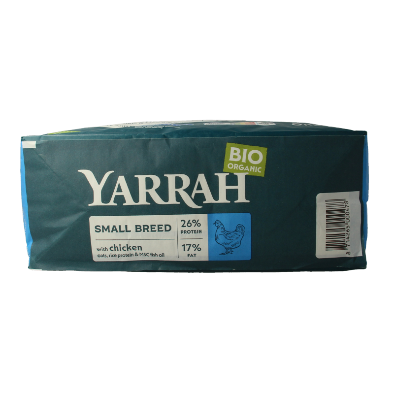 Yarrah Small breed hondenvoer met kip bio MSC 5000 Gram
