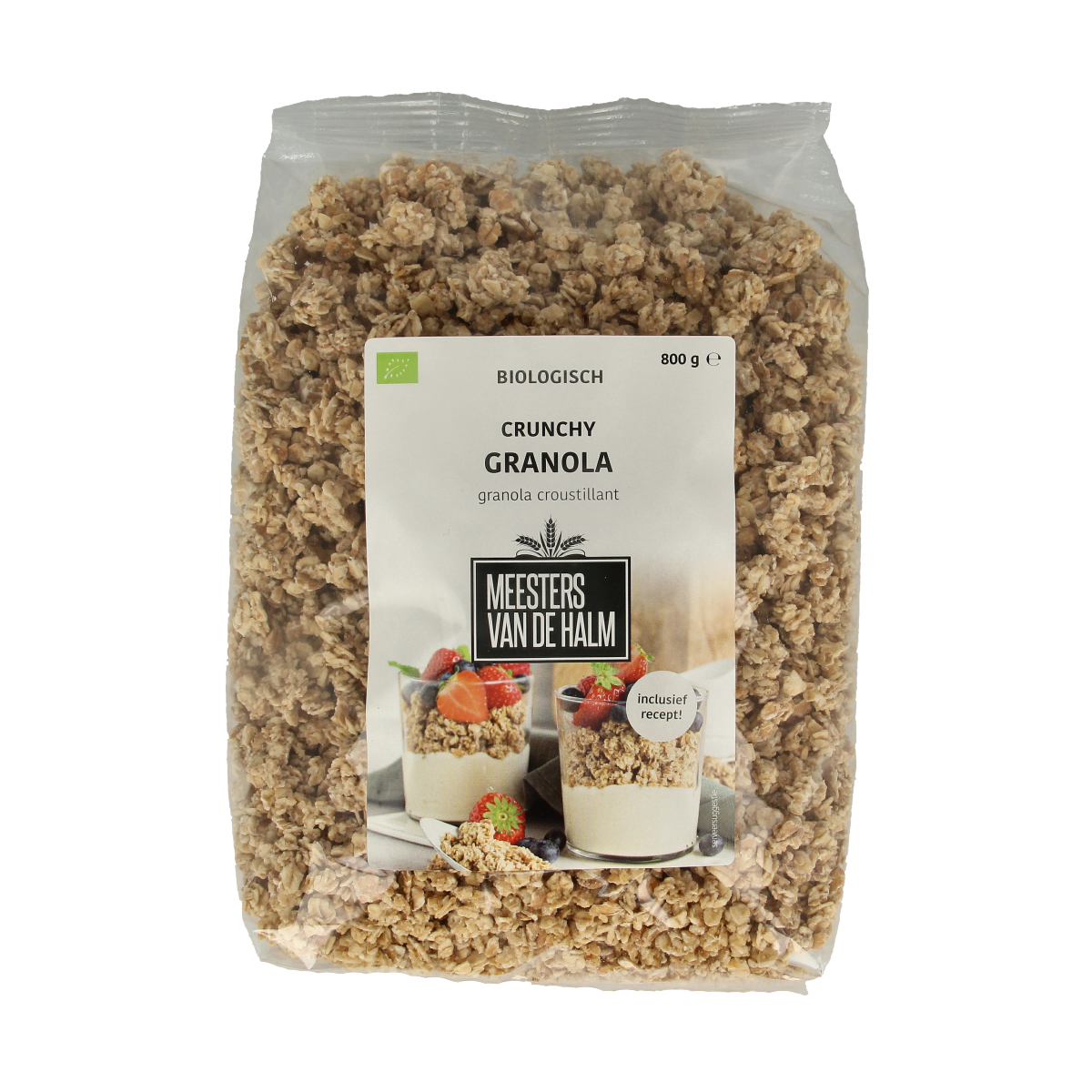 De Halm Granola bio 800.00 Gram