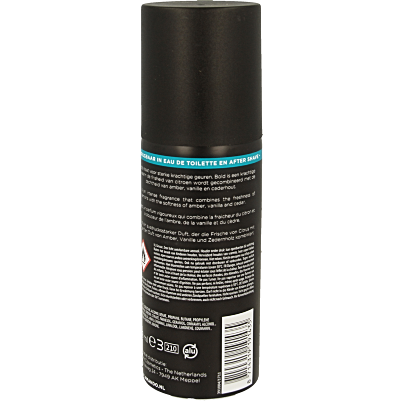 Amando Deodorant spray bold 150 Milliliter