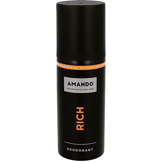 Amando Deodorant spray rich 150.00 Milliliter
