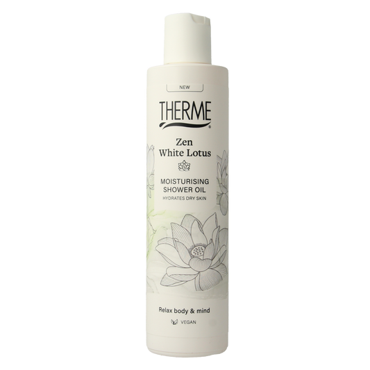Therme Zen white lotus moisturising shower oil 250.00 Milliliter