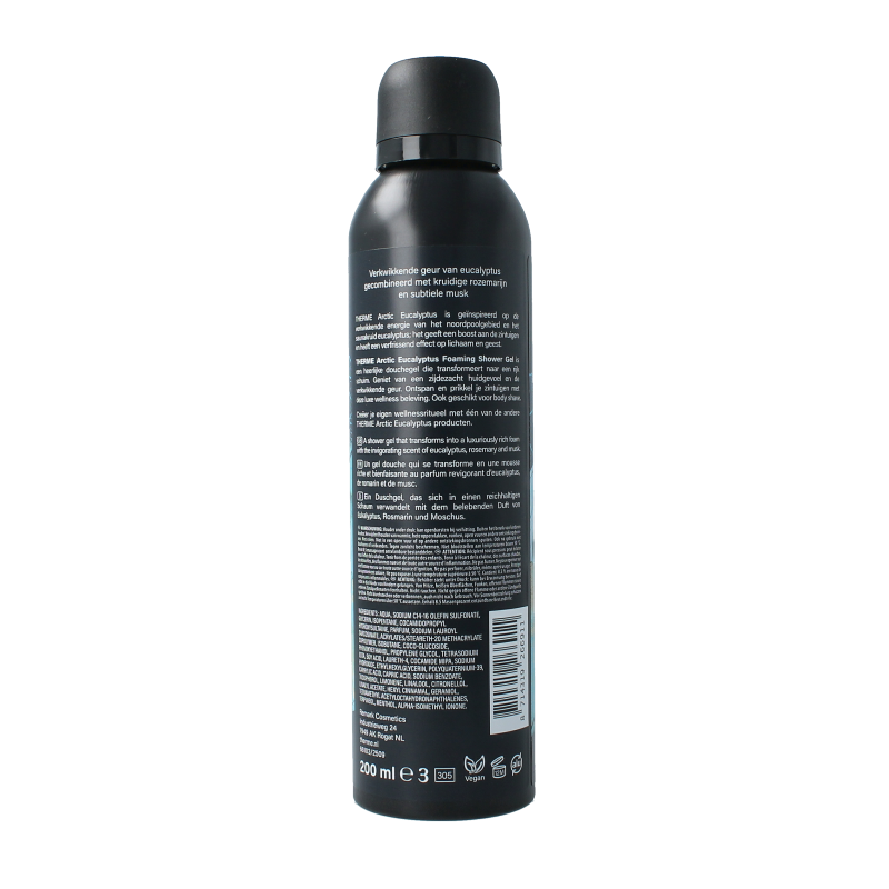 Therme Arctic eucalyptus foaming shower gel 200 Milliliter