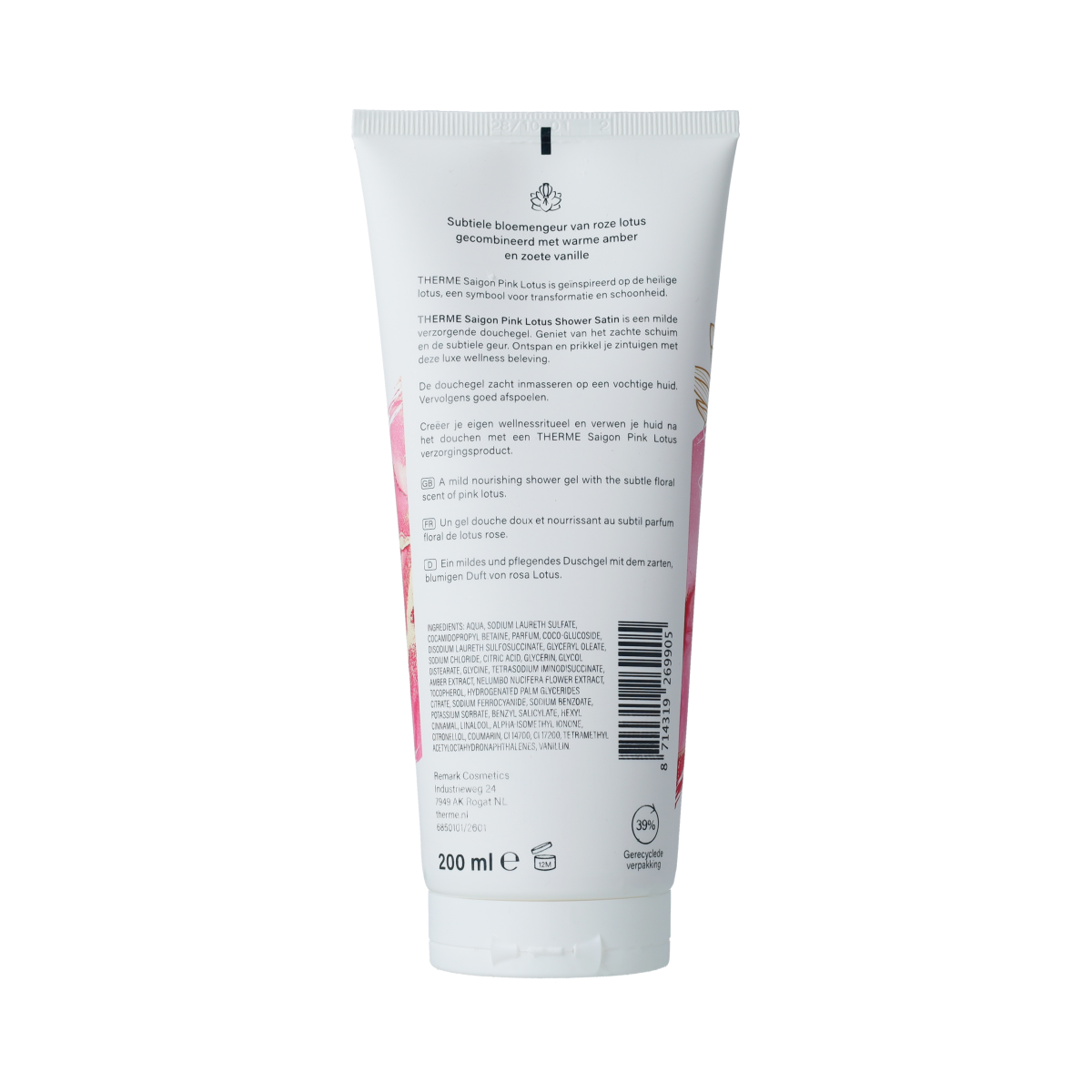 Therme Saigon Pink Lotus Shower Satin 200.00 Milliliter