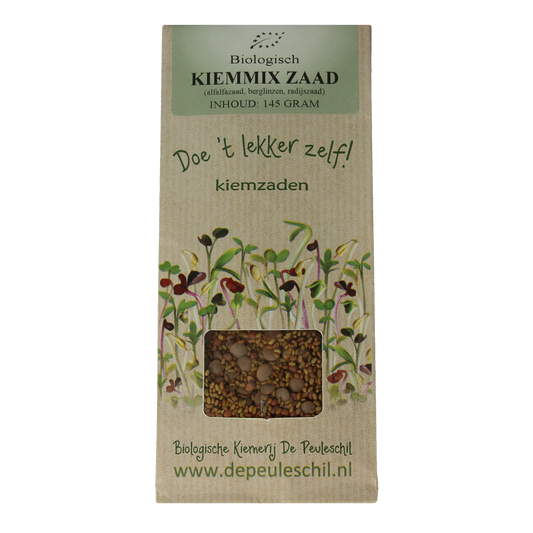 Peuleschil Kiemmixzaad bio 145.00 Gram