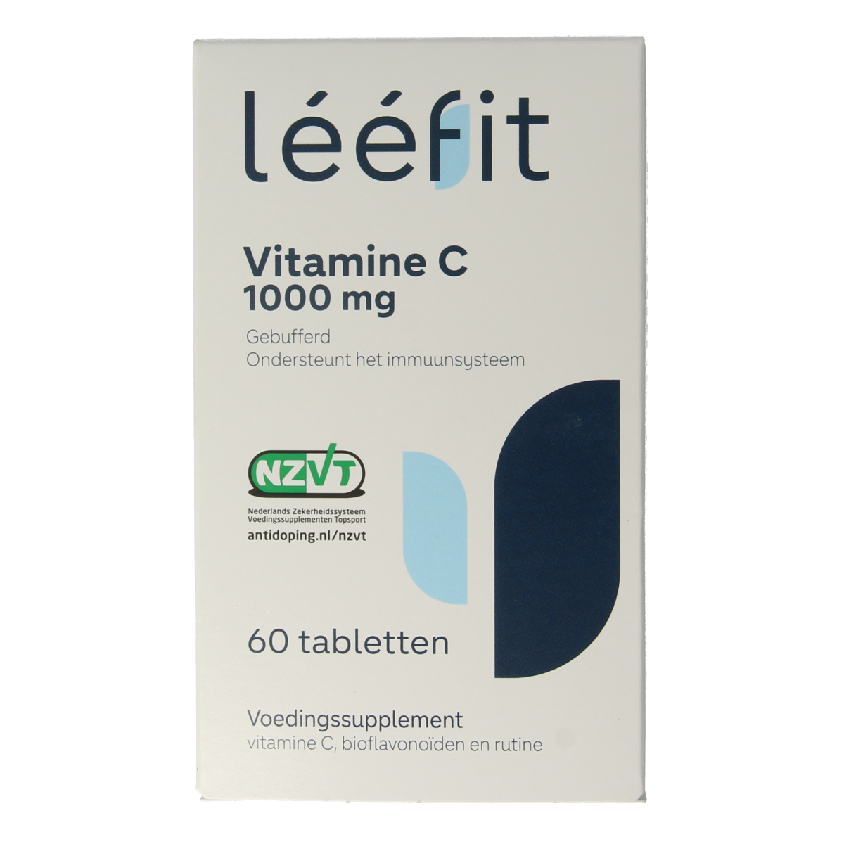 Leefit Vit C 1000 gebufferd 60.00 Tabletten