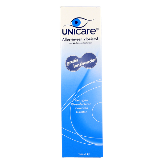 Unicare Alles-in-een vloeistof zachte lenzen 240.00 Milliliter