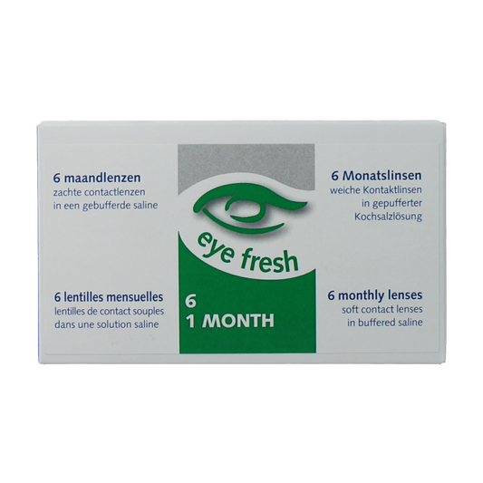 Eyefresh Maandlenzen -2.50 6 Stuks