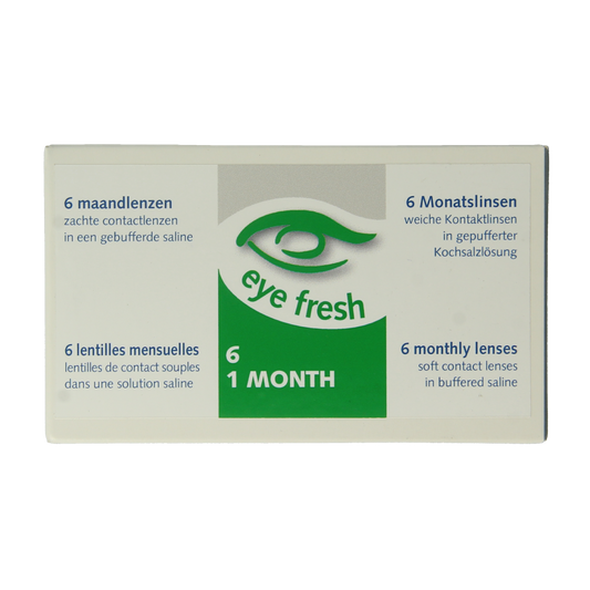 Eyefresh Maandlenzen -4.75  6.00 Stuks