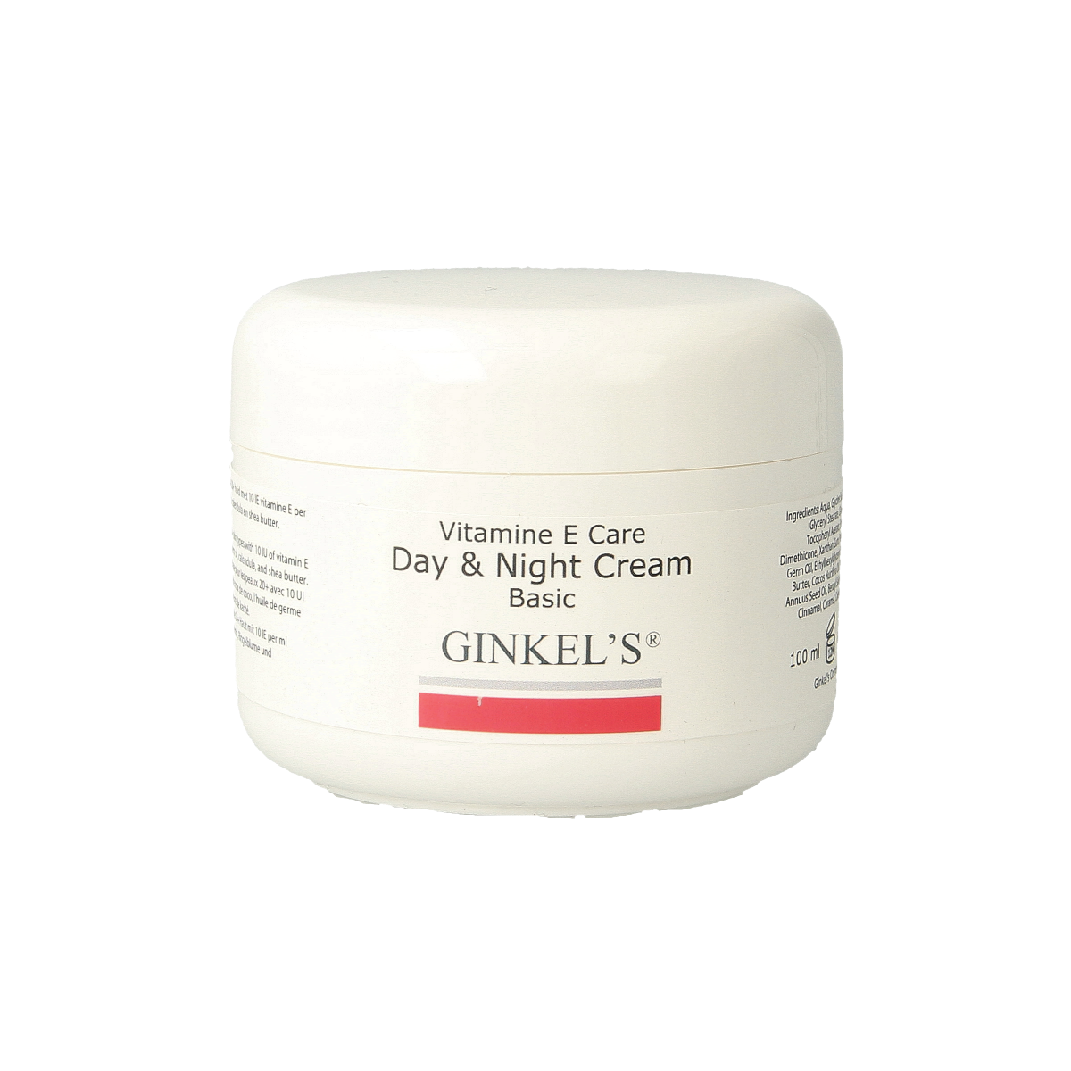 Ginkel's Vitamine E dag- en nachtcreme 100.00 Milliliter