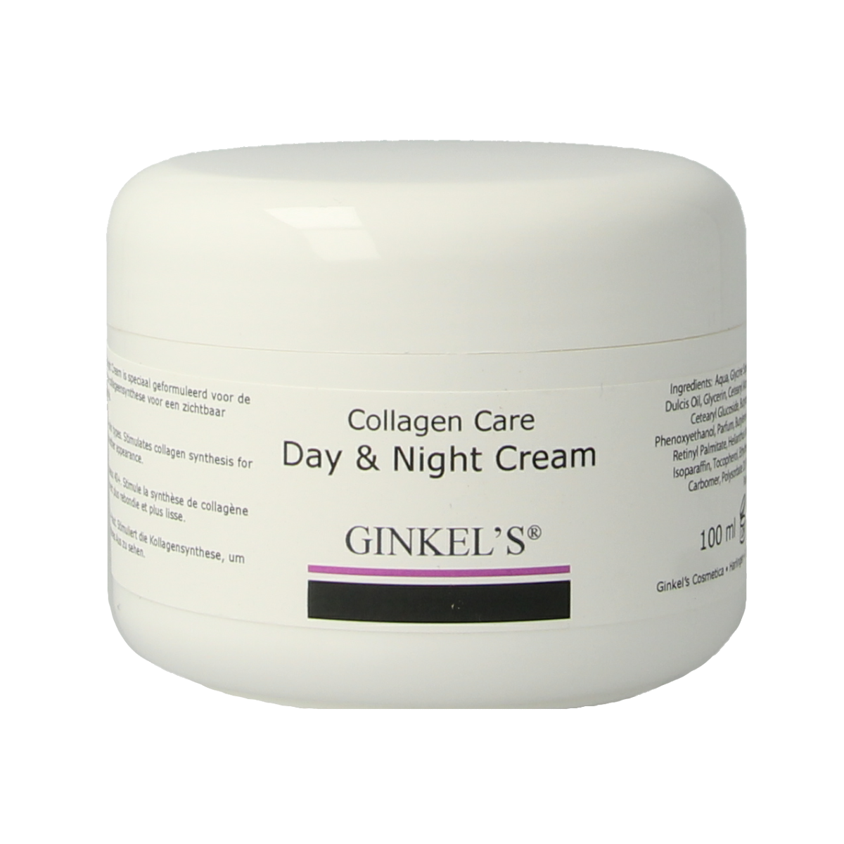 Ginkel's Collagen care dag en nachtcreme 100.00 Milliliter
