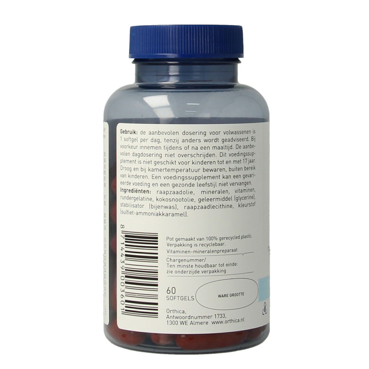 Orthica Multi soft 60.00 Softgels