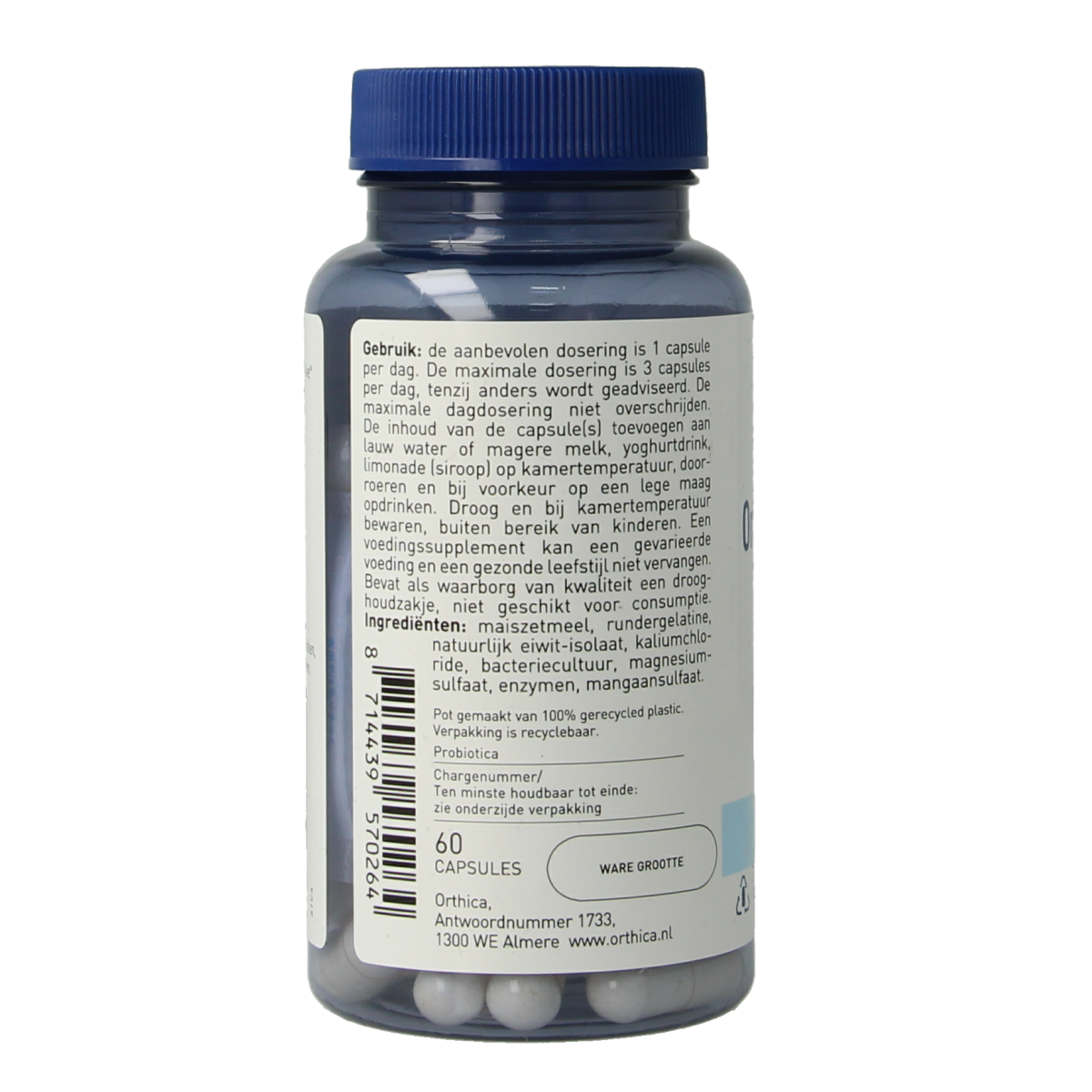Orthica Orthiflor original 60.00 Capsules