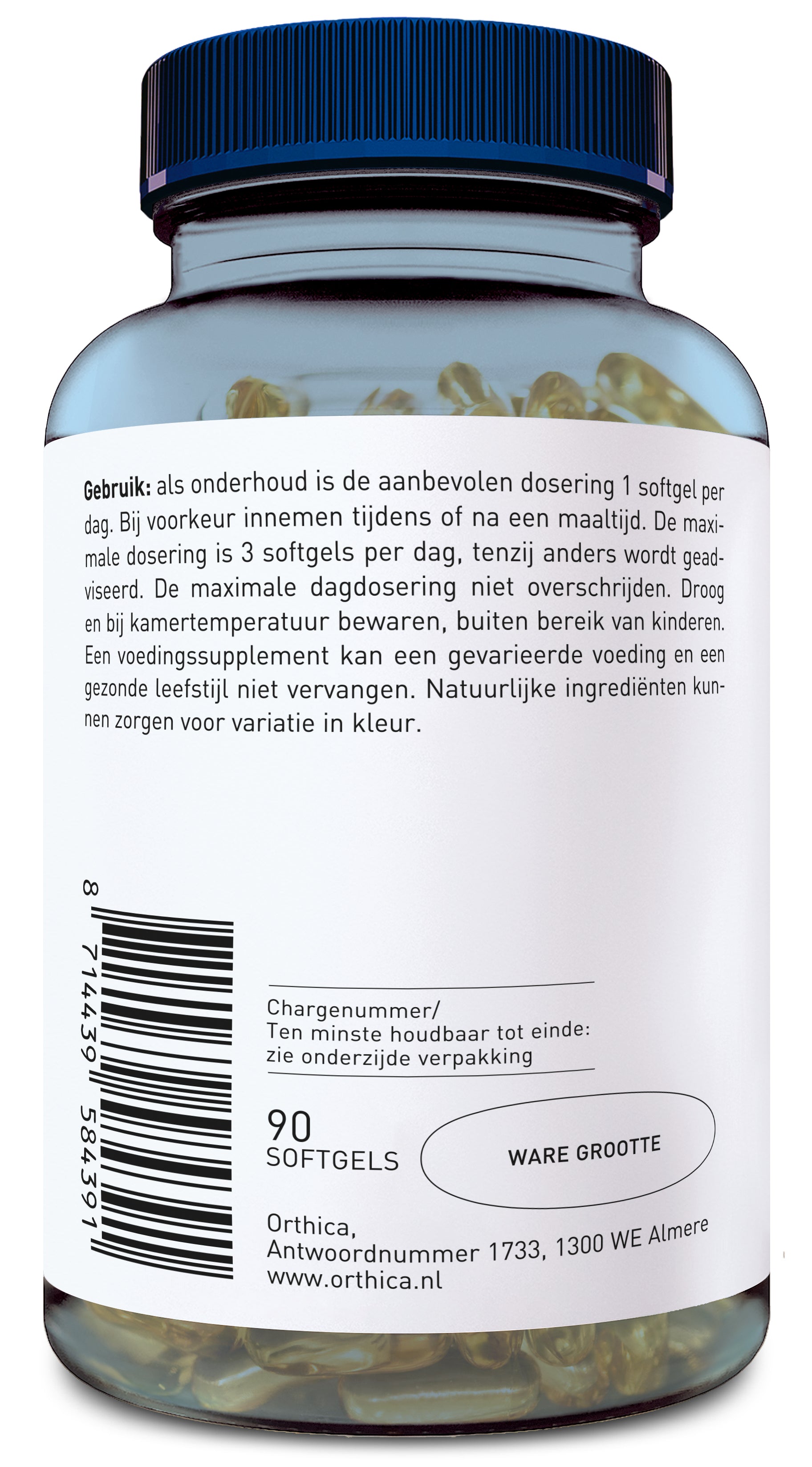 Orthica Lecithine 1200 90.00 Softgels