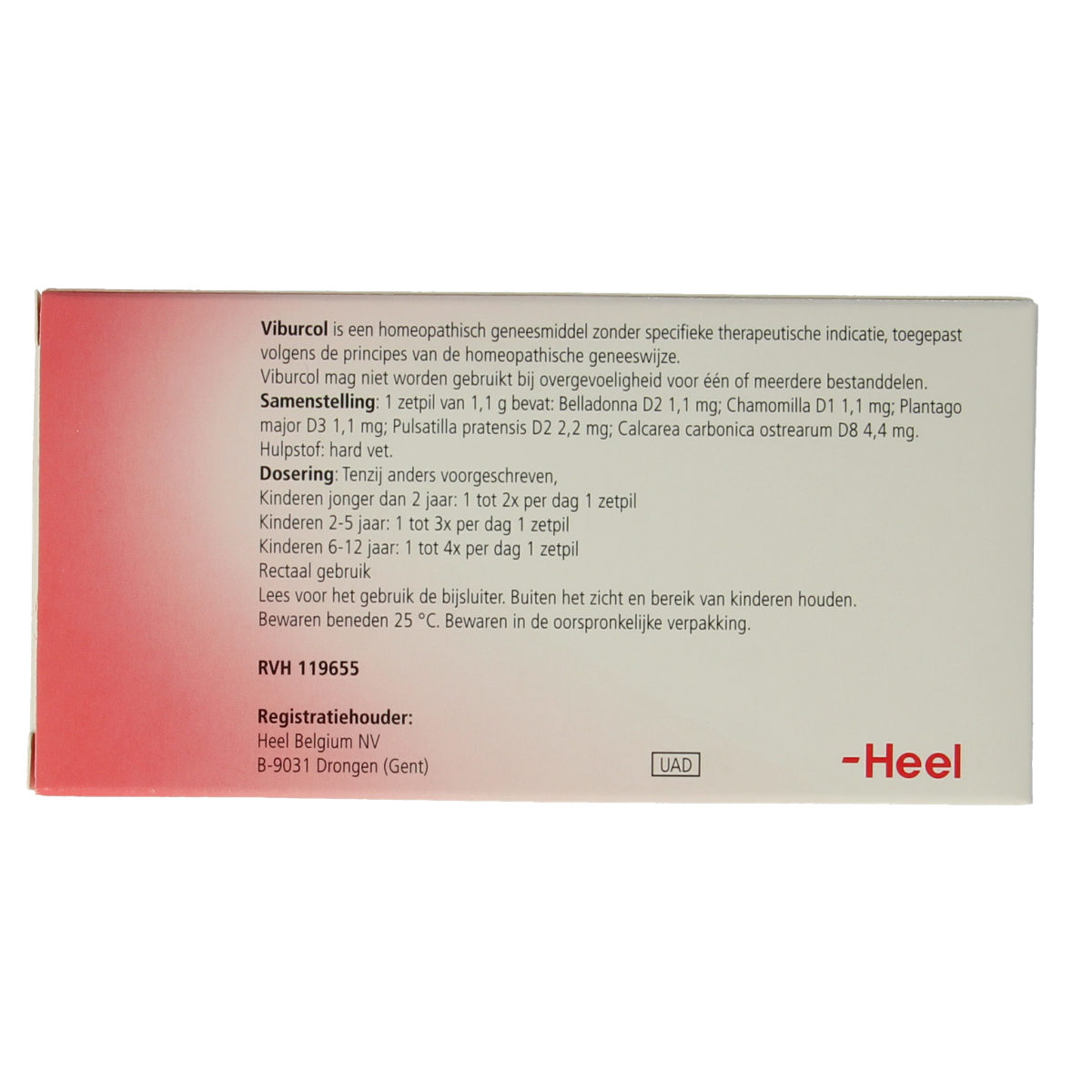 Heel Viburcol 6.00 Zetpillen