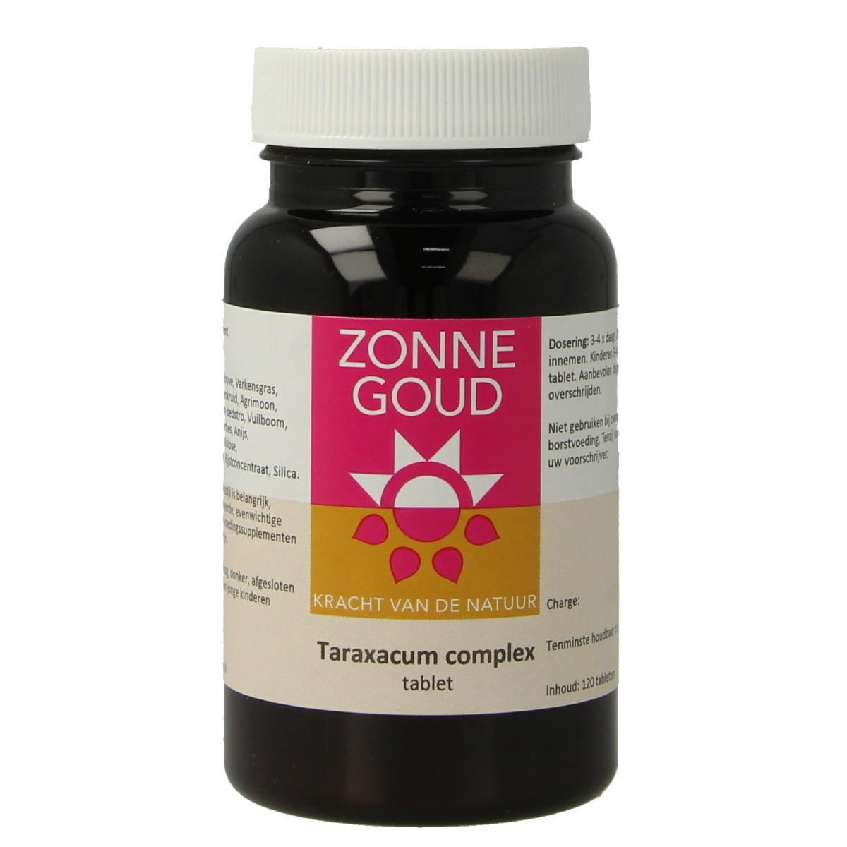 Zonnegoud Taraxacum complex 120.00 Tabletten