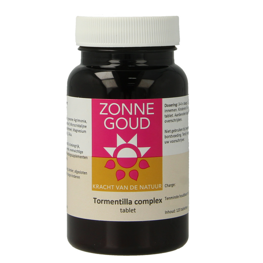 Zonnegoud Tormentilla complex 120.00 Tabletten