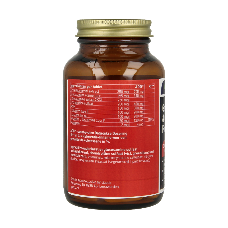 All Natural Groenlipmossel & collageen II formule 60 Tabletten