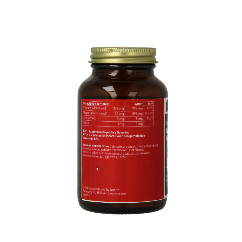 All Natural Calcium magnesium boron zink 90 Tabletten