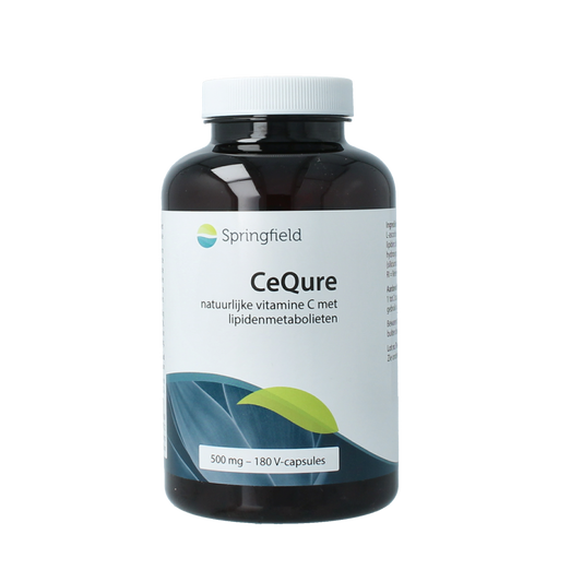 Springfield Cequre 500mg vitamine C 180.00 Vegetarische capsules