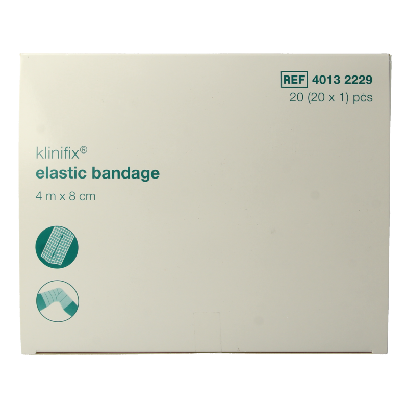 Klinifix Hydrofiel windsel 4m x 8cm 20 Stuks