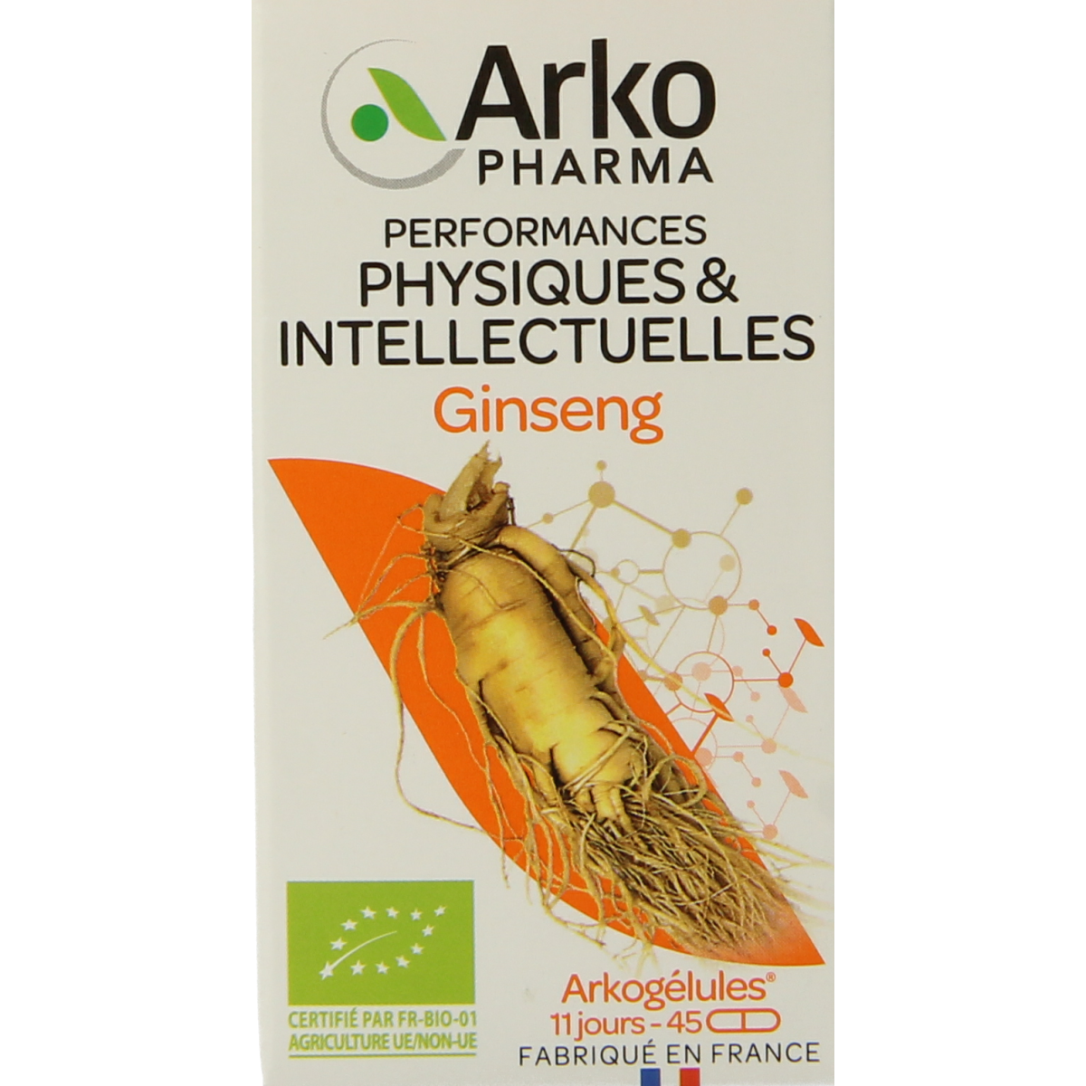 Arkocaps Ginseng bio 45.00 Capsules