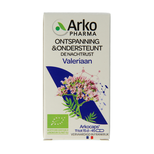 Arkocaps Valeriaan bio 45.00 Capsules