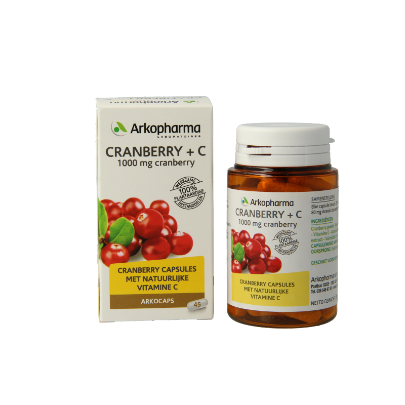 Arkocaps Cranberry & Vitamine C 45 Capsules