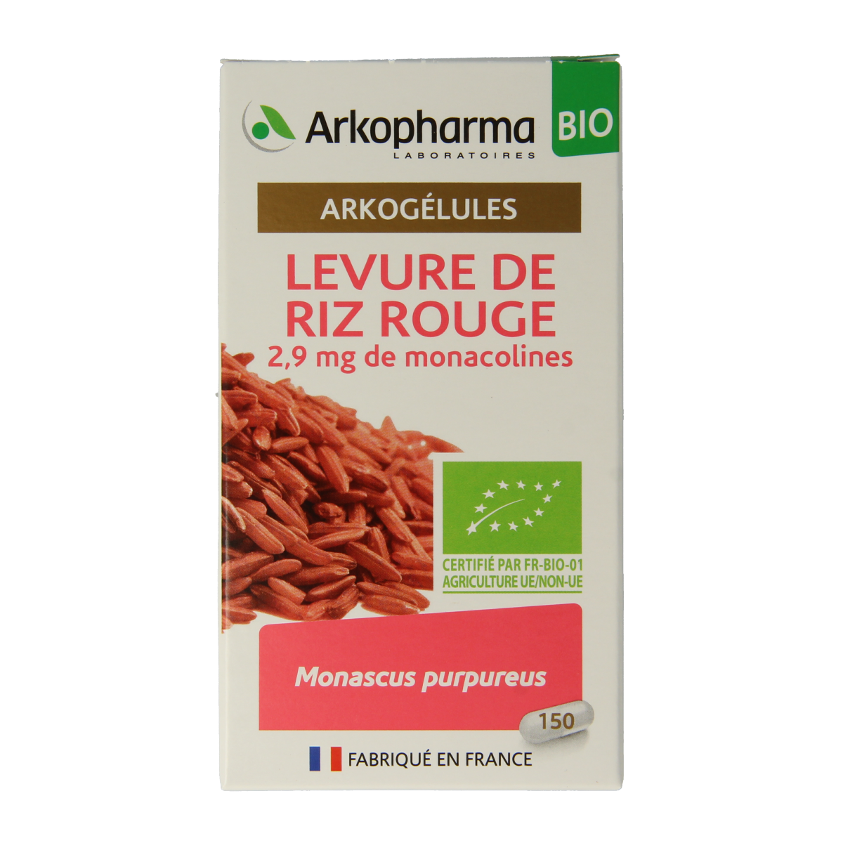 Arkocaps Rode gist rijst bio 150.00 Capsules