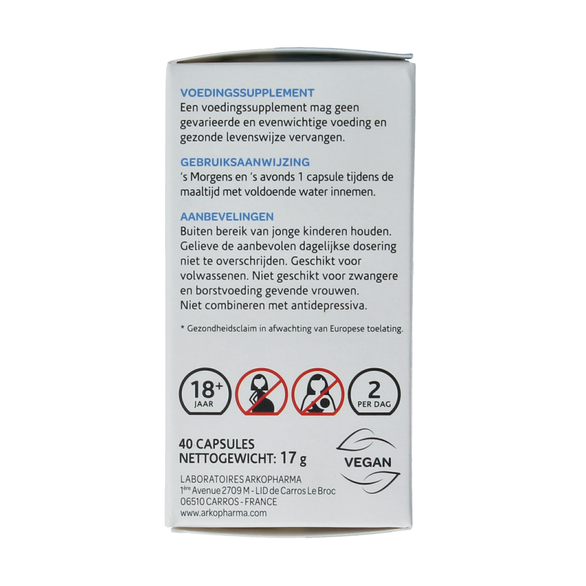 Arkocaps Griffonia 40.00 Capsules