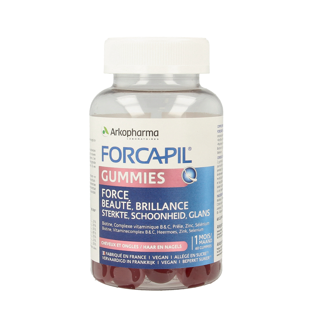 Forcapil Haar en nagel 60.00 Gummies